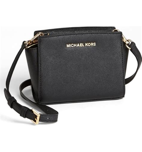 michael kors selma messenger bag small|michael kors selma medium black.